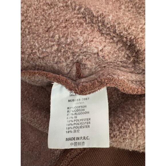 Brandy Melville John Galt Malibu California Crewneck Sweatshirt Light Brown OS - Picture 8 of 9